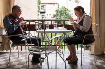 Nebojša Glogovac and Ksenija Marinković <em>Photo: Saša Huzjak</em>