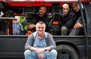 Marko Đurđan, Branko Linta, Željko Župan and Rajko Grlić <em>Photo: Saša Huzjak</em>